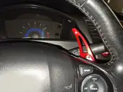Honda Civic FB7 F1 Vites Paddle Shift Uzatma Seti Kırmızı 3