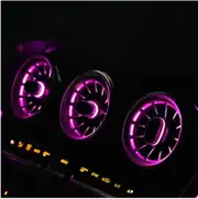 Mercedes A(W176)/CLA(C117)/GLA(X156) Serisi 64 Renk App Kontrollü Turbine Ön Havalandırma Ambiyans Seti 2