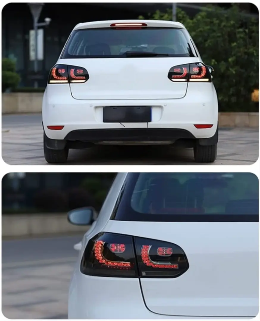 Volkswagen Golf 6 2008-2013 R20 LED Stop Seti (Füme) 4