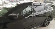 Honda Civic FK7 Hatchback Cam Rüzgarlığı Seti 4 Parça 1