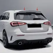 Mercedes-Benz A Serisi W177 Hatchback 2018+ A35 AMG Tavan Spoyler Kanatçıkları (Piano Black) 4