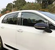 VW Golf 8 (MK8) Paslanmaz Çelik Cam Üst Çıta Seti Krom (6 Parça) 3