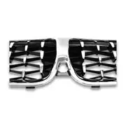 BMW 3 Serisi G20 Diamond Panjur Böbrek - Krom Çerçeve (2019+) 4