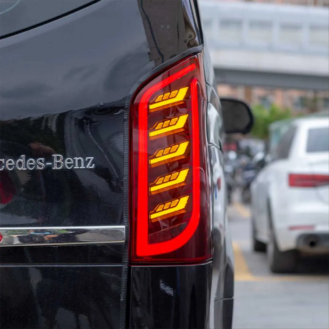 Mercedes Vito W447 Modern Line LED Stop Takımı Kırmızı 2015-2019 6