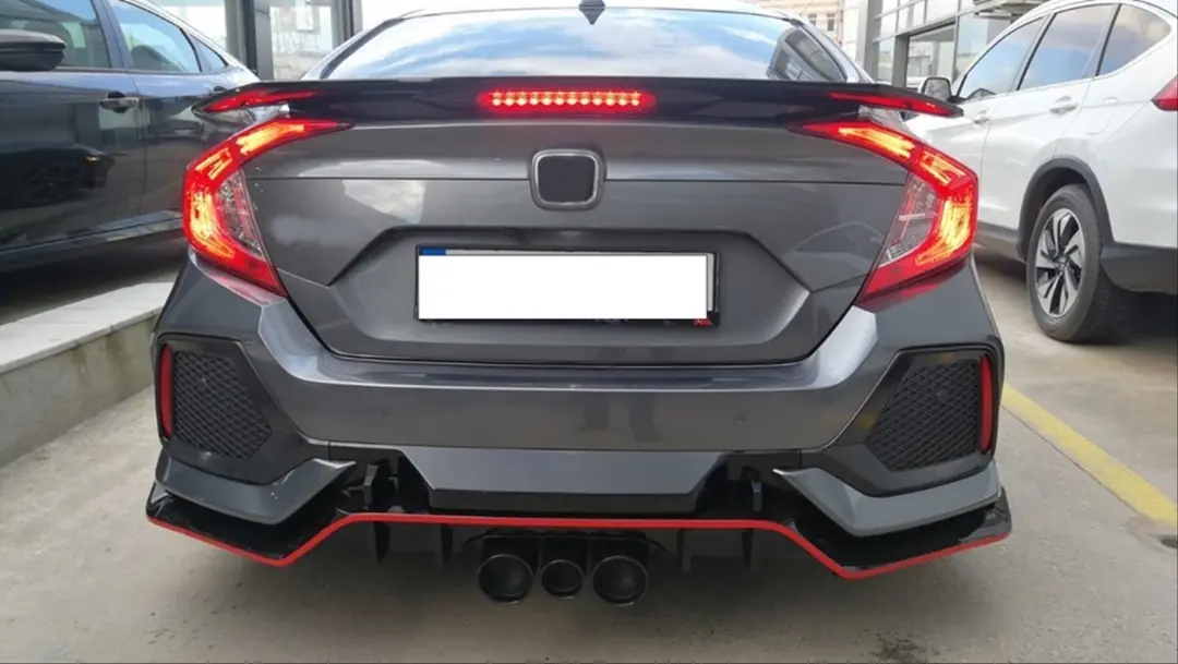 Honda Civic FC5 Si Işıklı Bagaj Spoiler (Boyasız)