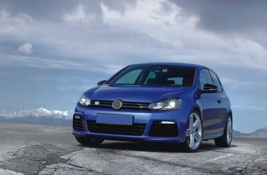 Volkswagen Golf 6 (Mk6) R  Ön Panjur Piano Black 6