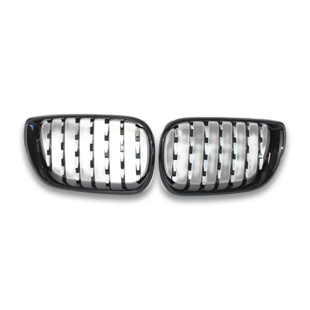 BMW 3 Serisi E46 Diamond Panjur/Böbrek Piano Black Çerçeve