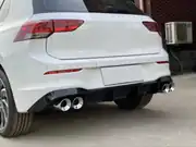 VW Golf 8 R Difüzör ve Egzoz Seti (Standart Tampon Uyumlu) 2