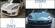 Porsche Panamera 970 (09-13) için 971 GTS Kasa Dönüşüm Kiti 3