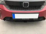 Honda City 2020+ Ön Tampon Alt Çıta Seti Piano Black 2