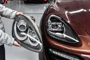 Porsche Cayenne (2011-2014) için 4 Nokta LED'li Facelift Far Seti 4