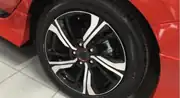 Honda Civic FC5/FK7 2016-2021 Kırmızı Jant Göbek Çemberi Seti (4 Parça) 2