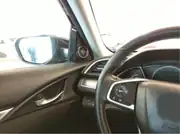 Honda Civic FC5/FK7 2016-2021 Karbon Fiber Desenli Tweeter Kapağı Seti 5