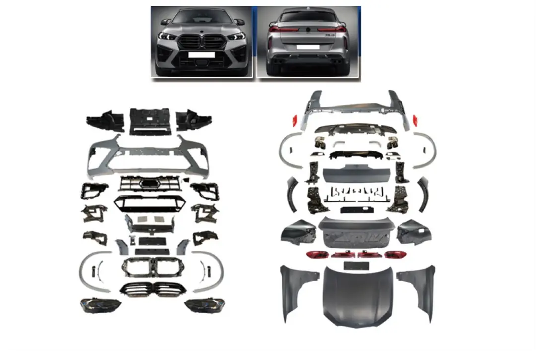 E71 X6 İÇİN G06 X6M FACELIFT BODY KIT