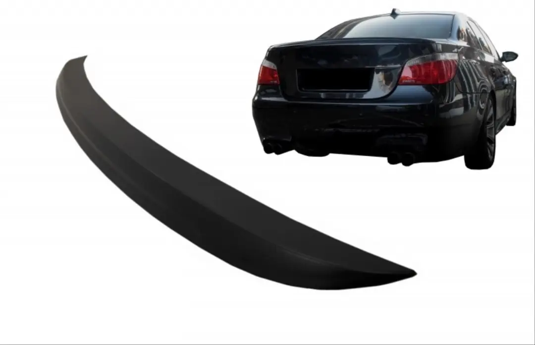 BMW 5 Serisi E60 M5 Bagaj Spoiler - Piano Black 5