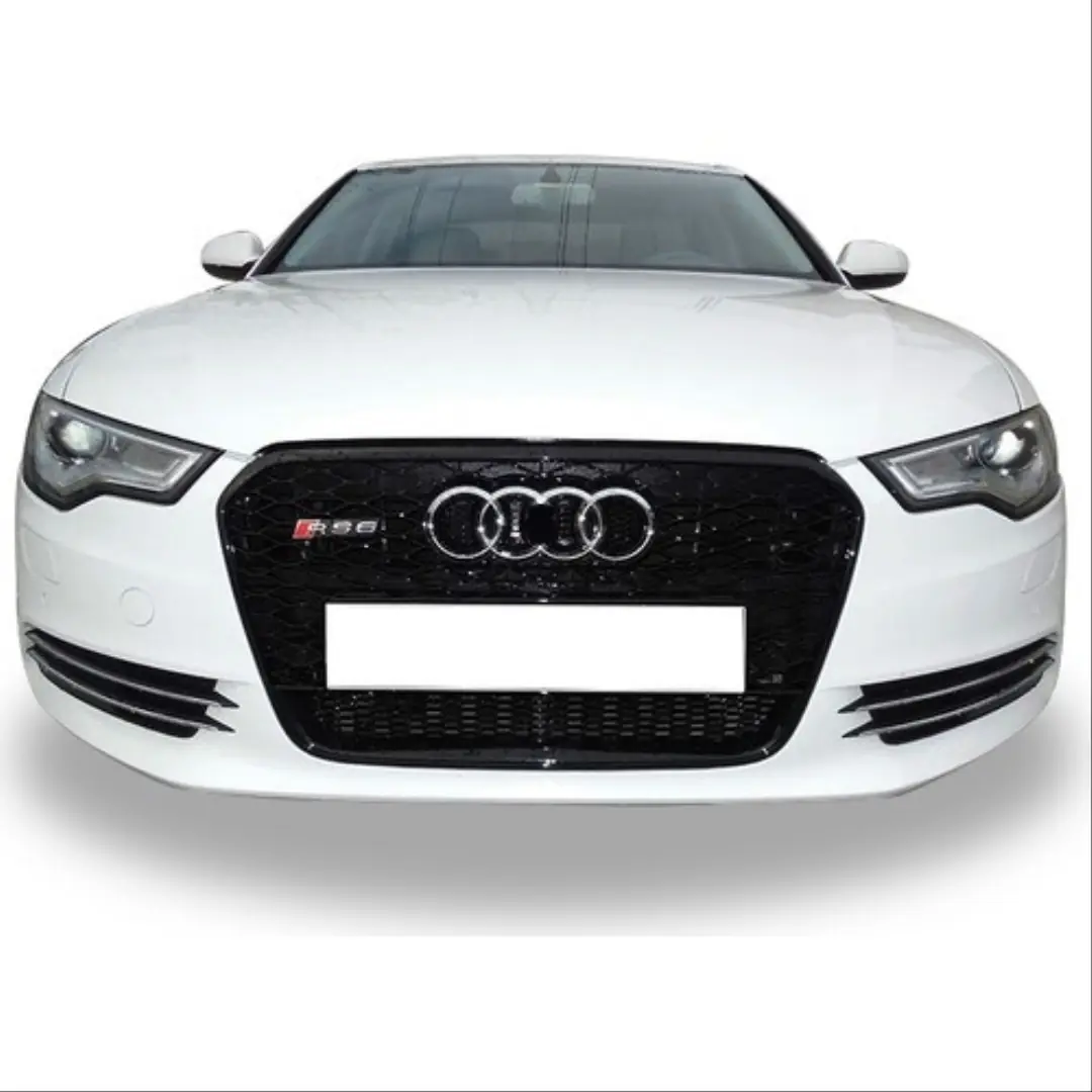Audi A6 C7 2012-2015 RS6 Full Siyah Ön Panjur 4