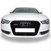 Audi A6 C7 2012-2015 RS6 Full Siyah Ön Panjur 4
