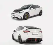 Tesla Model Y (20+) Loong Flame Widebody Full Body Kit Seti 2