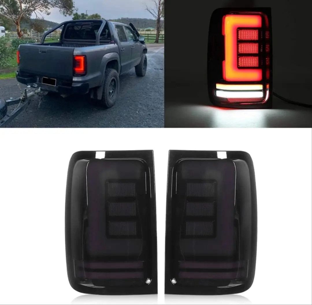 VW Amarok 2010-2022 LED Stop Takımı Smoke 6