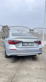 Honda Civic FE Sedan Modern Line Animasyonlu LED Stop Seti Kırmızı 2