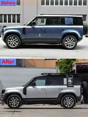Land Rover Defender (90/110) Aktif Şnorkel Seti Mat Siyah 3