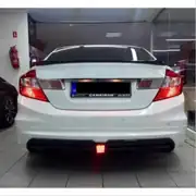 Honda Civic FB7 2012-2015 Mugen RR Arka Tampon (Tek Egzoz Çıkışlı) 3
