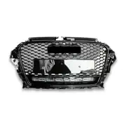 Audi A3 8V 2013-2016 RS3 Full Siyah Ön Panjur 1