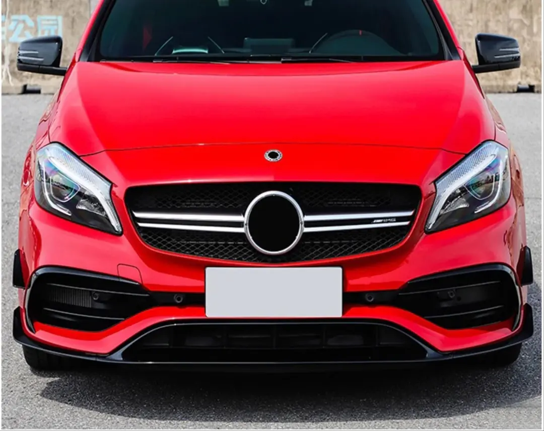 Mercedes-Benz CLA Serisi W117 Makyajlı CLA45 Aero Kit Piano Black 4