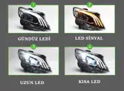 Mercedes-Benz Vito / V-Class W447 Maybach Full LED Far Takımı 2