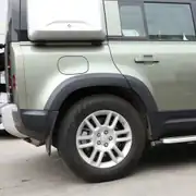 Land Rover Defender 110 Geniş Tip Çamurluk Dodik Seti Mat Siyah 3