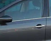 Volkswagen Polo 6R/6C Kapı Cam Çıtası Seti 4 Parça Krom 4
