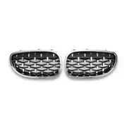 BMW 5 Serisi E60 Diamond Panjur (Böbrek) Krom Çerçeve (2004-2009) 1