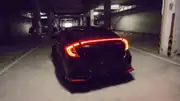 Honda Civic Hatchback FK7 2017-2021 Type R Kayar Sinyalli LED'li Tavan Spoyleri 4