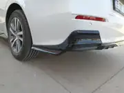 Honda Civic FE1 Sedan Arka Tampon Köşe Flap Seti Piano Black 4