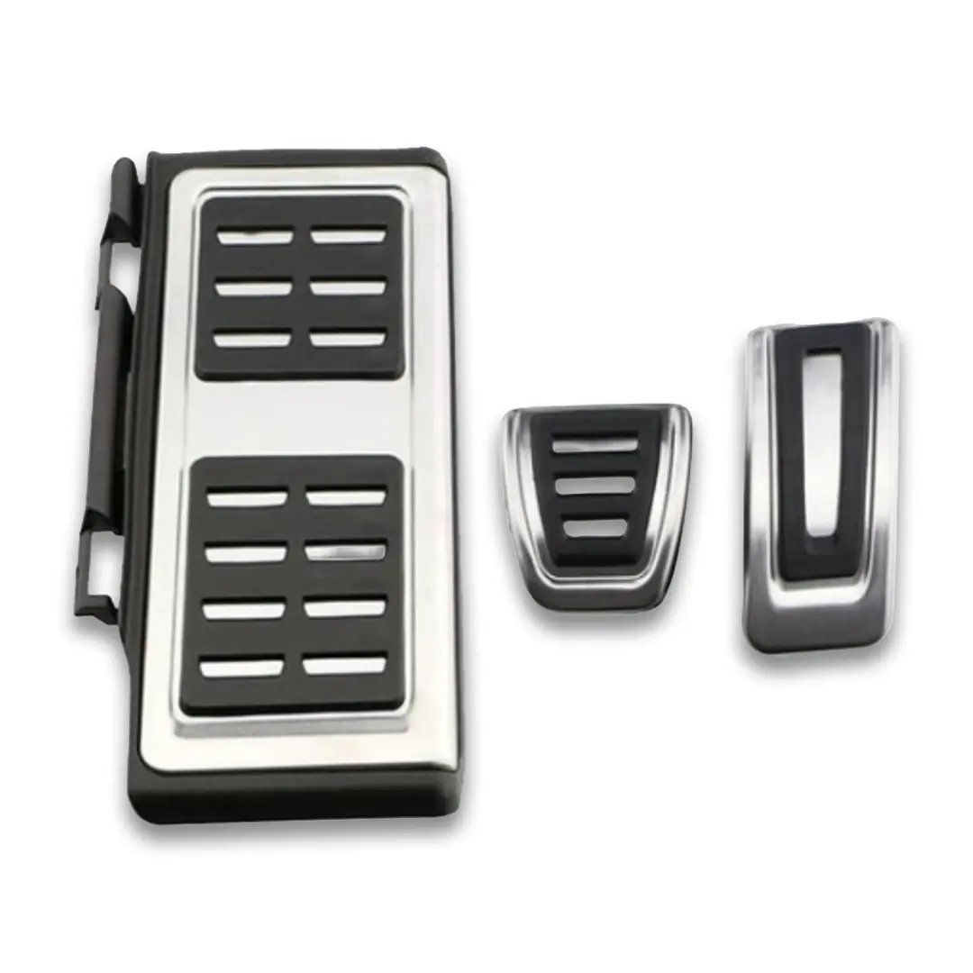 VW Golf 7/Passat B8/Audi A3 8V/Octavia A7 R-Line Otomatik Vites Pedal ve Ayak Dayama Seti