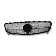 Mercedes W176 A Serisi Facelift Diamond Ön Panjur Krom Gri 5
