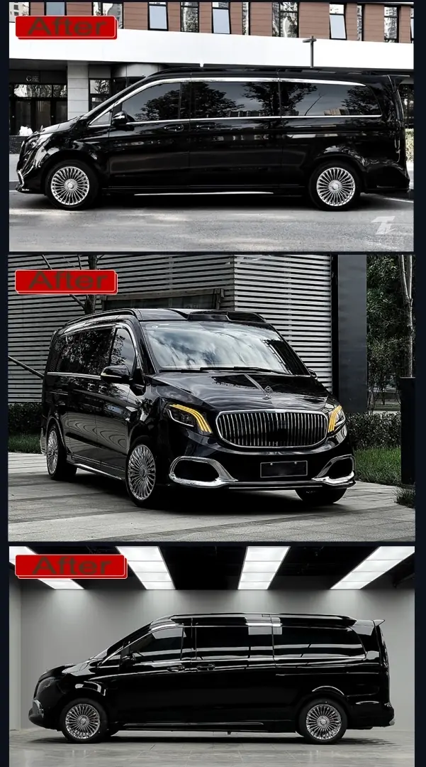 Mercedes-Benz Vito W447 Aero Kit (Tavan Rayı, Spoiler, Moonvisor) 5