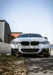 BMW 3 Serisi F30 M Sport Ön Lip - Piano Black / 3 Parça (2012-2018) 5