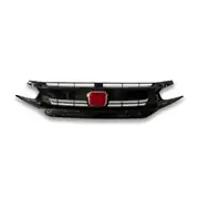 Honda Civic FC5 2016-2021 RS/Si Piano Black Ön Panjur 3