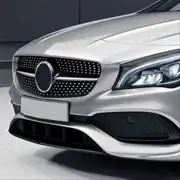 Mercedes-Benz CLA Serisi W117 Makyajlı Diamond Panjur Krom & Gri 6