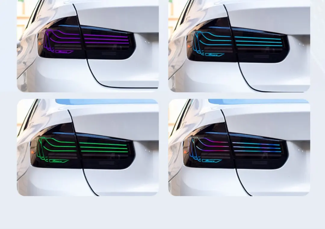 BMW F30 3 Serisi Lazer LED Stop - RGB 5