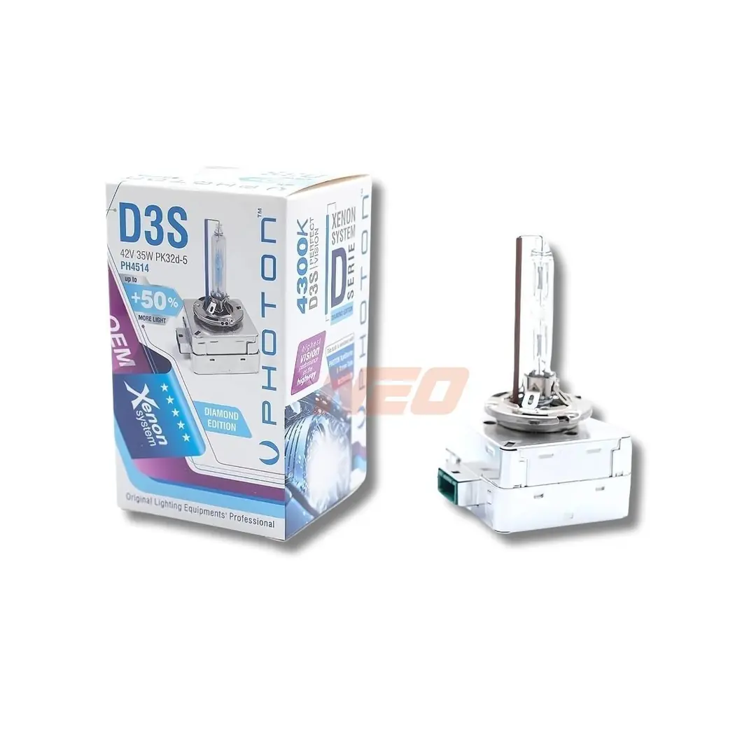 Photon D3S Xenon Far Ampulü 4300K Gün Işığı +%50 Fazla Işık