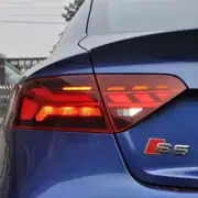 Audi A5 Coupé/Cabrio 8T Makyajlı (12-16) Animasyonlu LED Stop Seti Füme 4