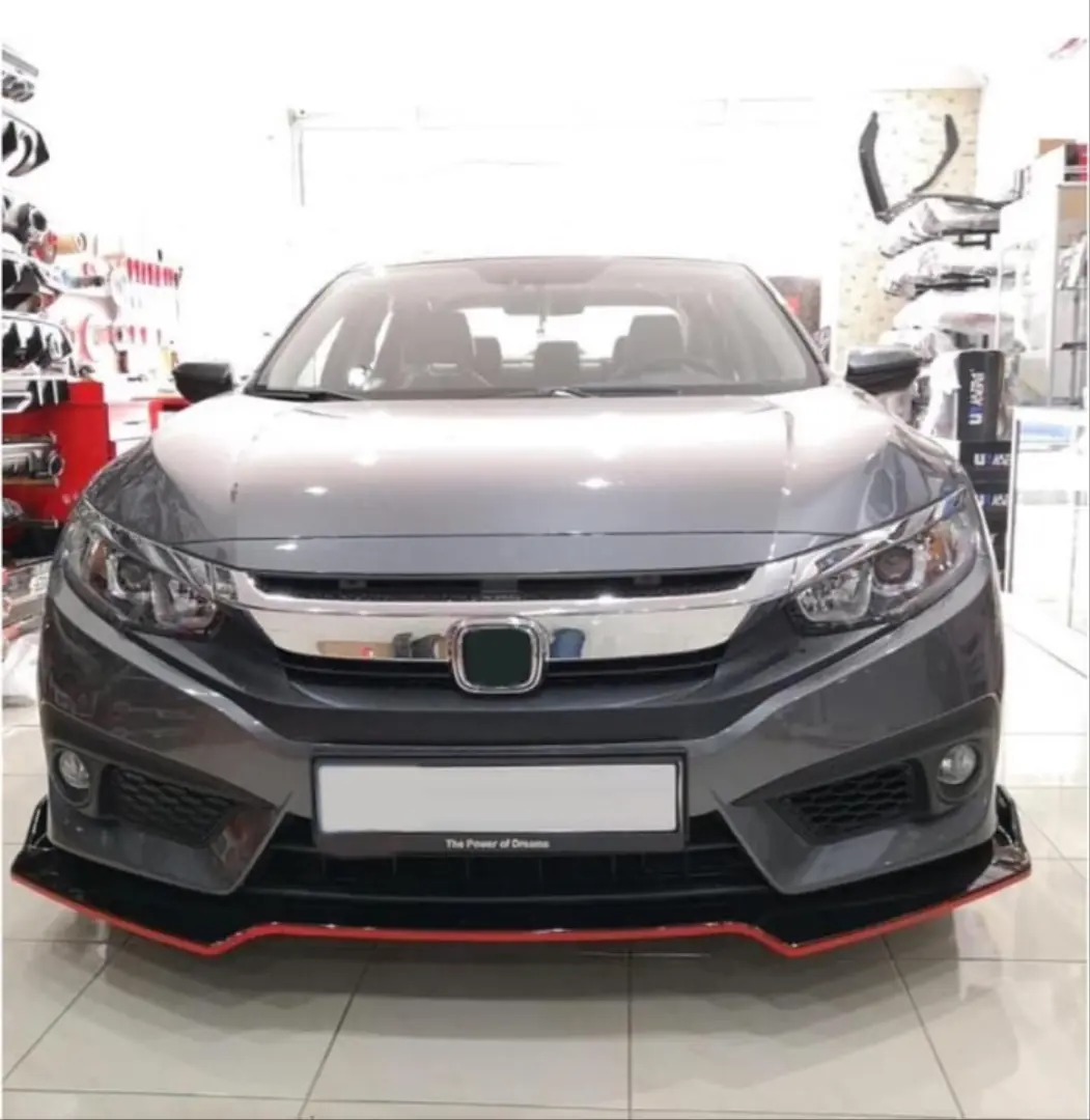 CIVIC FC5 2016-2020 IÇIN UYUMLU ÖN LIP 3 PARÇA 6