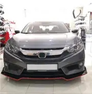 CIVIC FC5 2016-2020 IÇIN UYUMLU ÖN LIP 3 PARÇA 6