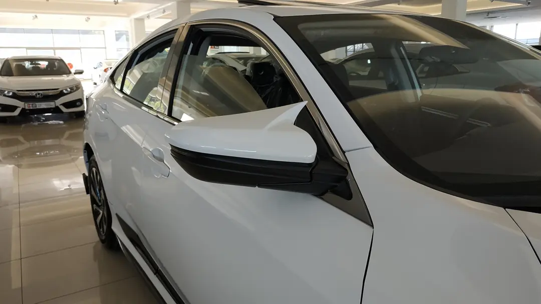 Honda Civic FC5/FK7 Yarasa Ayna Kapağı Seti Piano Black 5
