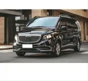 Mercedes Vito W447 (16-23) için V-Class Maybach Tampon ve Panjur Seti 4