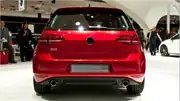 Volkswagen Golf 7 Standart 2013-2017 GTI Arka Difüzör ve Egzoz Ucu Seti 1