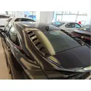 Honda Civic FC5 Arka Cam Üstü Spoiler Seti Piano Black (2 Parça) 4