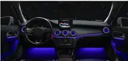 Mercedes A(W176)/CLA(C117)/GLA(X156) Serisi 64 Renk App Kontrollü Turbine Ön Havalandırma Ambiyans Seti 5